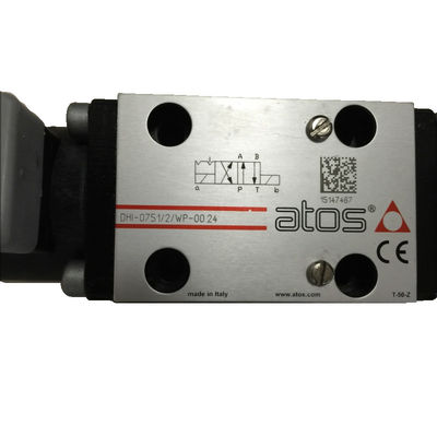 Atos Servo Valve DHI-0751 2 WP-0024 Black Low Noise 75L/Min Low Hysteresis Loop 350bar Easy Maintenance Energy Saving Fast Response