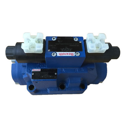 Rexroth Direction Valve 4WEH22J7X/6EG24N9ETK4/B10 Blue 24V DC Compact Structure Design High Flow Capacity Cast Iron