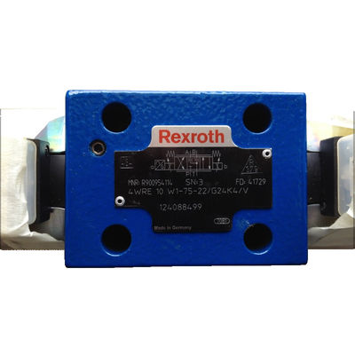 Rexroth Servo Valve 4WRE10W1-75-2X/G24K4/V Blue -20°C To +80°C High Dynamic Response High Flexibility Energy Saving