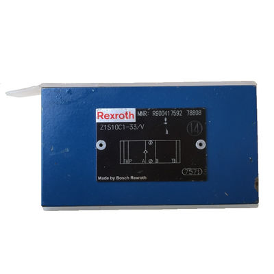 Rexroth Direction Valve Z1S10C1-3X/V 24 VDC Blue Easy Adjustment High-Flow Design Easy Maintenance High Sealing Performance
