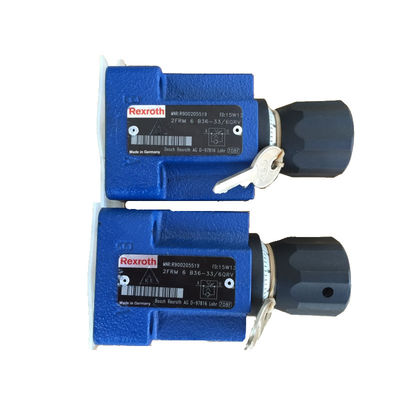 Rexroth Solenoid Valve Blue 2FRM6B36-3X/6QRV Blue DC24V Low Maintenance Cost Easy To Operate Flexible Installation
