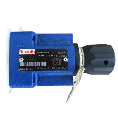 Rexroth Solenoid Valve Blue 2FRM6B36-3X/6QRV Blue DC24V Low Maintenance Cost Easy To Operate Flexible Installation