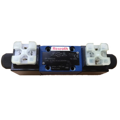 Rexroth Solenoid Valve Blue 4WE6H62/EW230N9K4 Blue Cast Iron -15℃ To +80℃ High Flow Performance High Protection Level