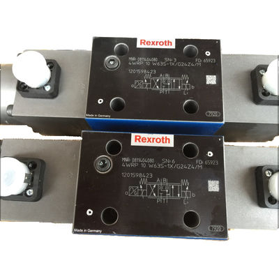 Rexroth Proportional Valve 4WRP10W63S-1X/G24Z4/M Blue 0-160 L/Min Fast Response Flexibility -20°C To +80°C High Reliability