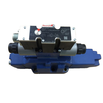 Rexroth Proportional Valve 4WRZE25W8-220-72 6EG24N9ETK31 F1D3M Blue Flexibility Cast Iron Energy Saving Reduced Shock