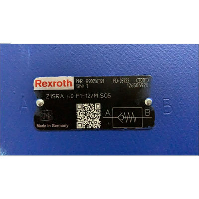 Rexroth Direction Valve Z1SRA40F1-12 MSO5 Blue Fast Response High-Precision Control High-Pressure Long Life