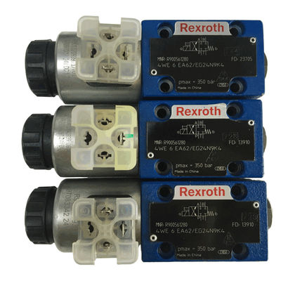 Rexroth Direction Valve 4WE6EA62/EG24N9K4 High-Power Solenoids And Optional Auxiliary Operating Devices