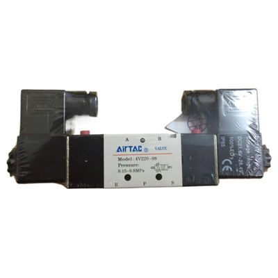 Airtac 4V220-08 Hydraulic Solenoid Valve High Quality 100% New Original