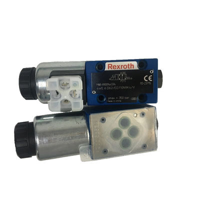 Cement and Mining Bosch Rexroth 4WE6D62 EG110N9K4 V Solenoid Valve for Hydraulic Systems in Cement and Mining Equipment