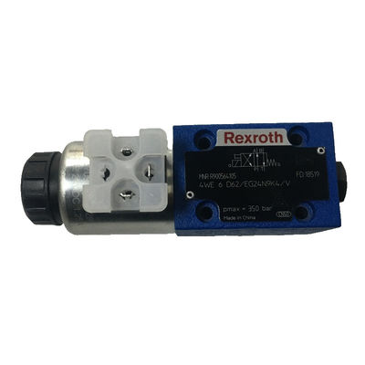 Rexroth Solenoid Valve 4WE6D62 EG24N9K4 V D-Piston Design and NBR Seals for Precise and Durable Operation