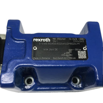 Rexroth Direction Valve 5-4WE10GA5X/EG24K4QM0G24/M Blue -20°C To 120°C Fast Response High-Precision Control High-Pressure Long Life