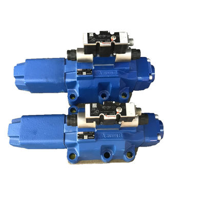 Rexroth Proportional Valve 4WRZE32W8-520-7X/6EG24N9K31/F1D3M Blue Strong Stability Service Life Fast Response Cast Iron