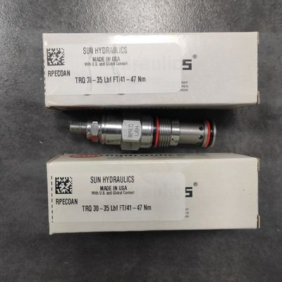 Cartridge Hydraulic Valve Relief Valve Pilot-operated Balanced Piston Valve Sun Hydraulics RPEC-LAN