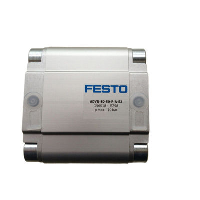 Festo ADVU-80-50-P-S2 Hydraulic Cylinder High Efficient Long Life Casting Steel 100% New
