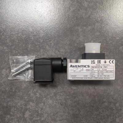 Precision and Durability AVENTICS R412010718 Pneumatic Pressure Switch for Compressed Air and Hydraulic Oil