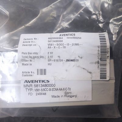 High-Performance Aventics 5813480000 5/3-Way Directional Control Valve For Compressed Air Control In Industrial Applications