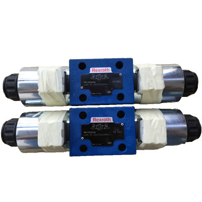 Rexroth Solenoid Valve 4WE10J3X/CG24N9K4 Blue Easy To Integrate Fast Response Low Power Wide Working Pressure Range