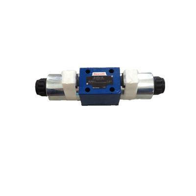 Rexroth Solenoid Valve 4WE10H73-3X/CG24N9K4/A12 Blue Cast Iron High Protection Level Long-Life Design Strong Durability