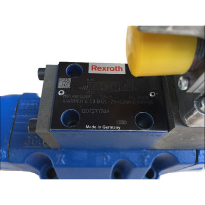 Rexroth Proportional Valve 4WRPEH6C4B40L-20/G24K0/F1M  Blue High Reliability 0-315 Bar Energy-Saving And Efficient Flexibility