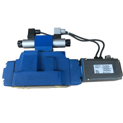 Rexroth Proportional Valve 4WRKE25W8-350L-35/6EG24EK31/A1D3M High Flow Rate Blue High Reliability Easy Maintenance Fast Response
