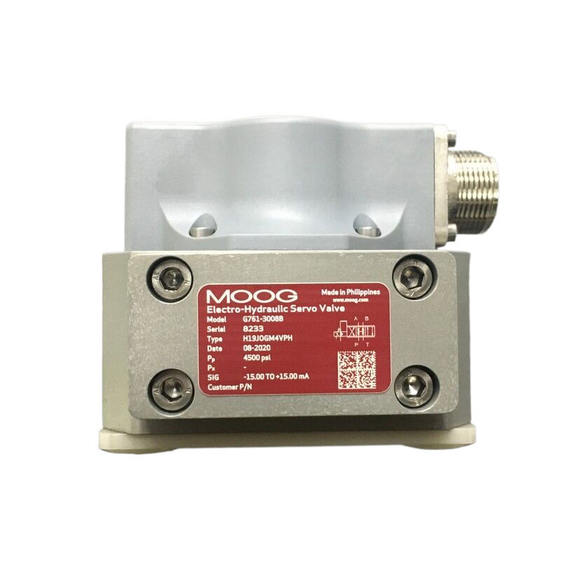 Moog Servo Valve G761-3008B / Fast Dynamic Response / High Control Accuracy