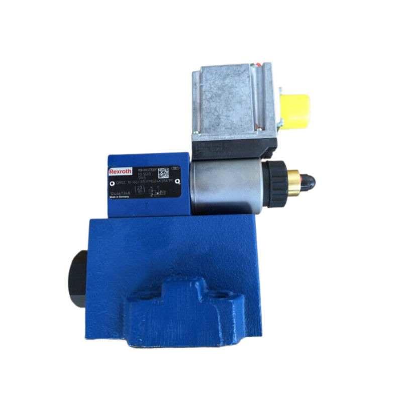 Rexroth Hydraulic Relief Valve DREE10-6X/315YMG24K31A1M Steel Material For Excavator Swing System