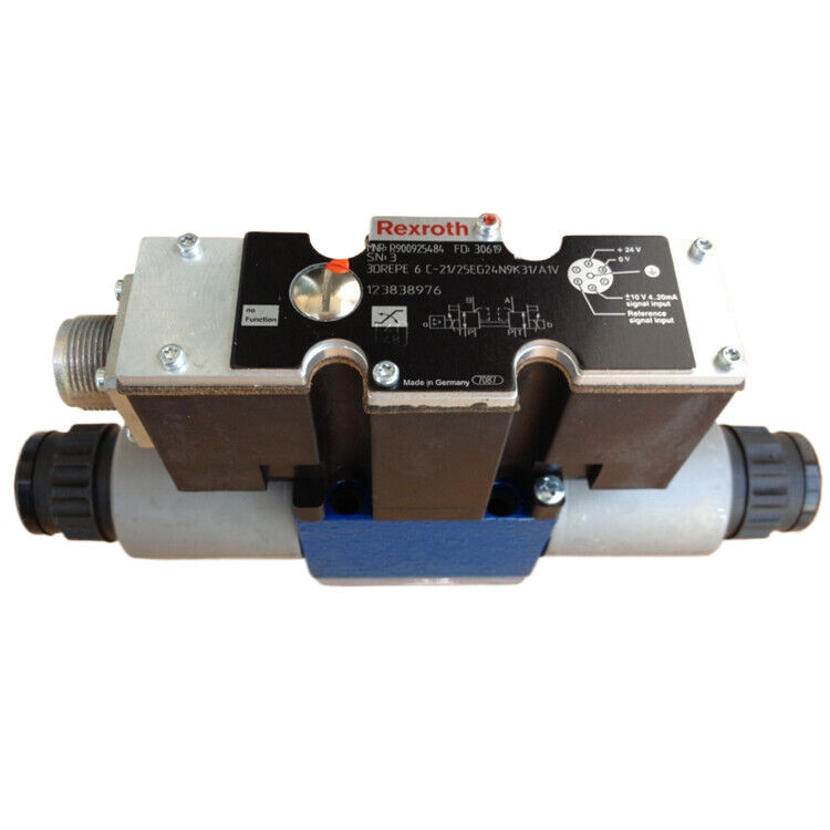 Rexroth Solenoid Valve 3DREPE6C-2125EG24N9K31A1V 100 Bar Cast Iron 15l/Min Bule And Black