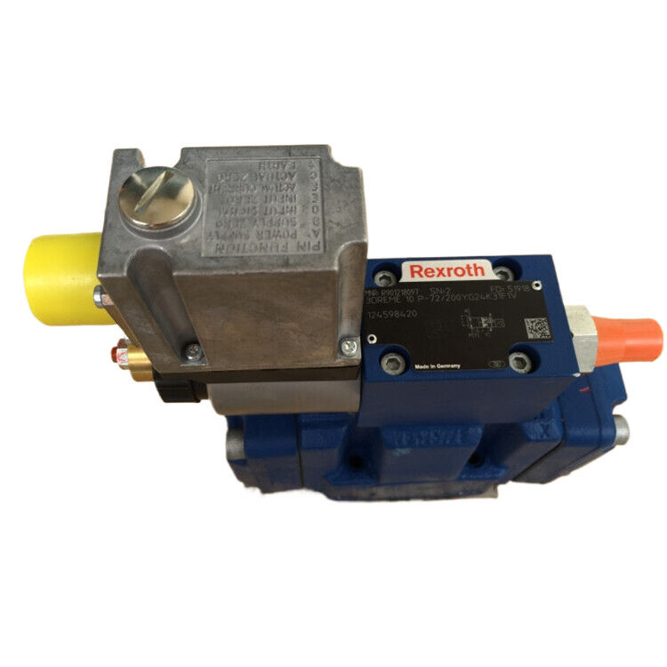 Rexroth Solenoid Valve 3DREME10P-72 200YG24K31F1V 315 Bar Bule And Sliver 24VDC 125 L/Min (10 Bore) / 300 L/Min (16 Bore