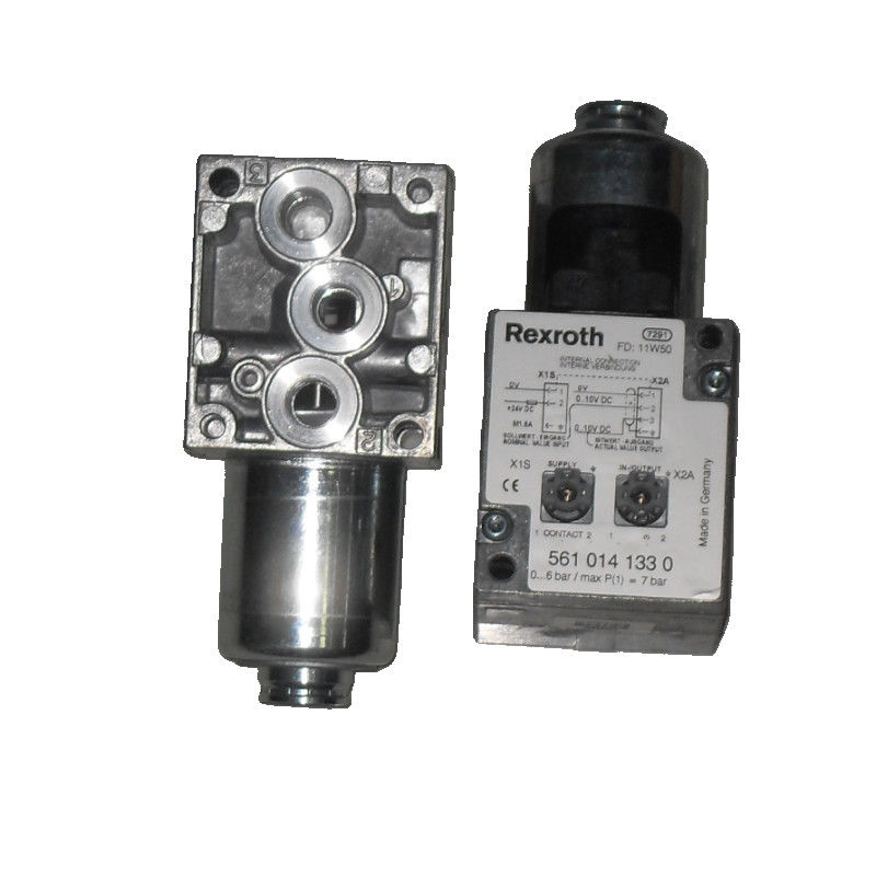 Rexroth Direction Valve ED05-000-060-010-2DICA Black And Grey 1000 L/Min 350 Bar 3-10 Bar Safety Fast Response Electric