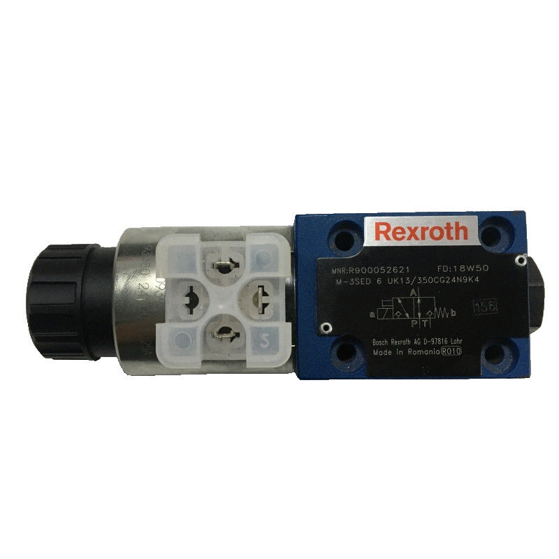 Rexroth Direction Valve M-3SED6UK13 350CG24N9K4 Blue White High Pressure High Temperature And High Flow Conditions