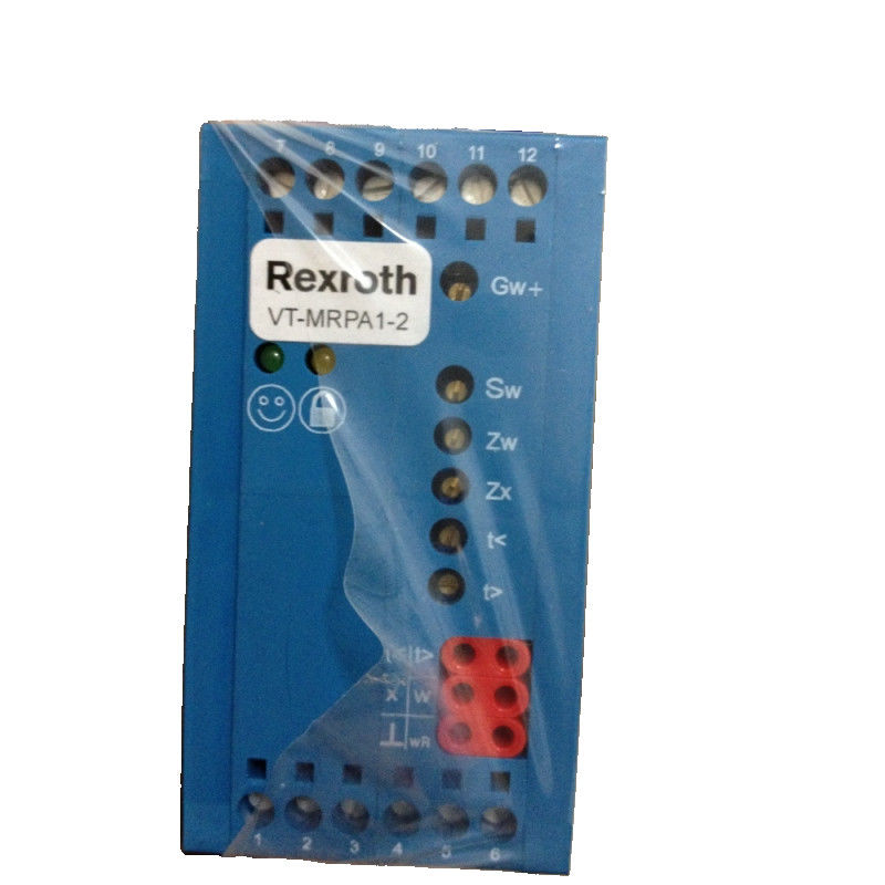 Rexroth Driver Module VT-MRPA1-2-10 V0 Blue Easy Integration 110-230 VAC High Performance High Flexibility -40°C To 85°C Multiple Functions