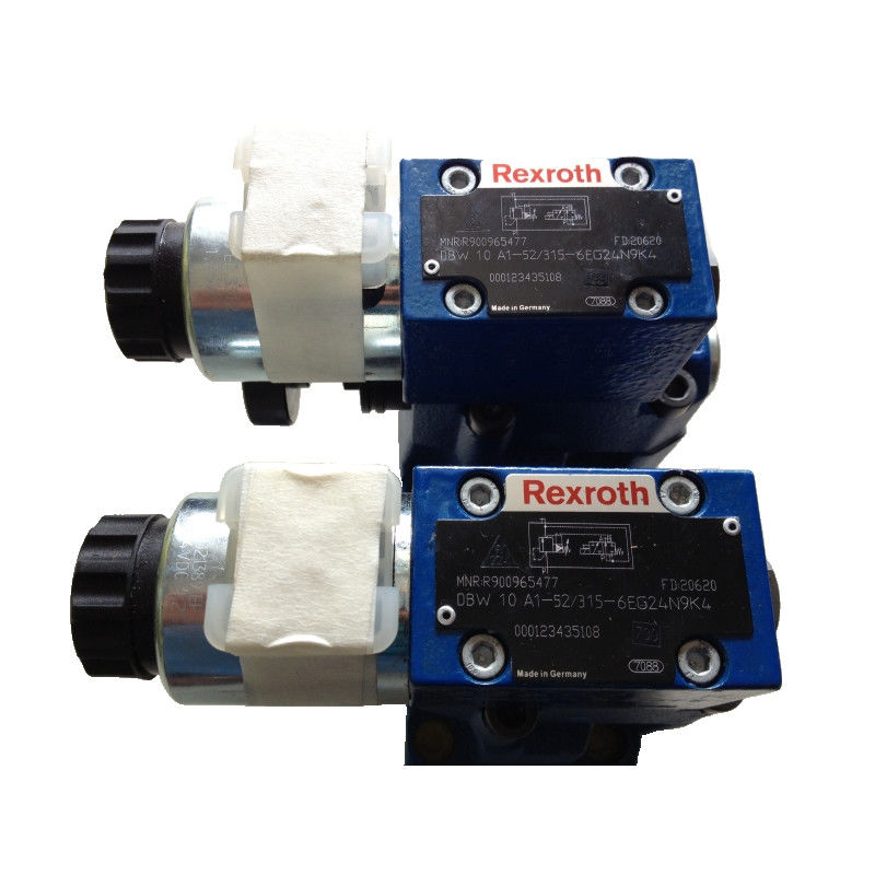 Rexroth Overflow Valve DBW10A1-52 315-6EG24N9K4 Blue Color Low Noise 315bar Large Flow Rate High Accuracy Convenient Installation Cast Iron