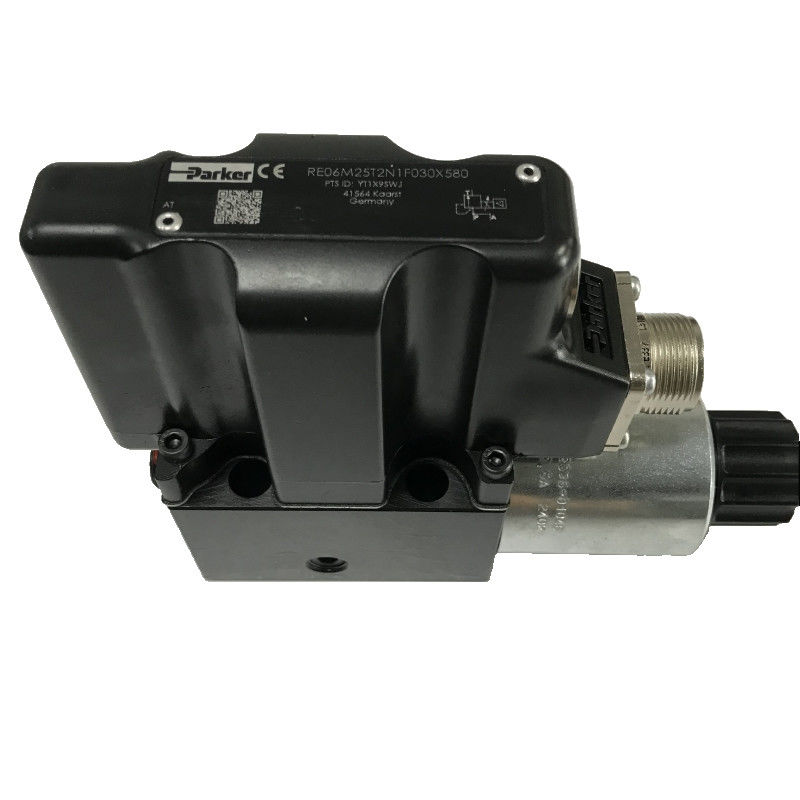 Parker Overflow Valve RE06M25T2N1F030X580 Black Color Fast Response Precise Control