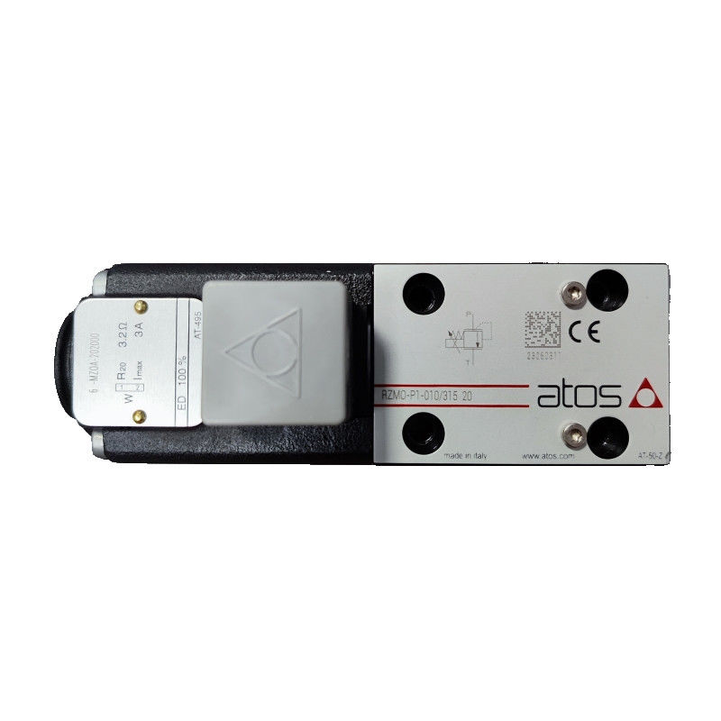 Atos Servo Valve RZMO-P1-010 315 20 Silver And Black Small Size Light Weight Environmental Protection