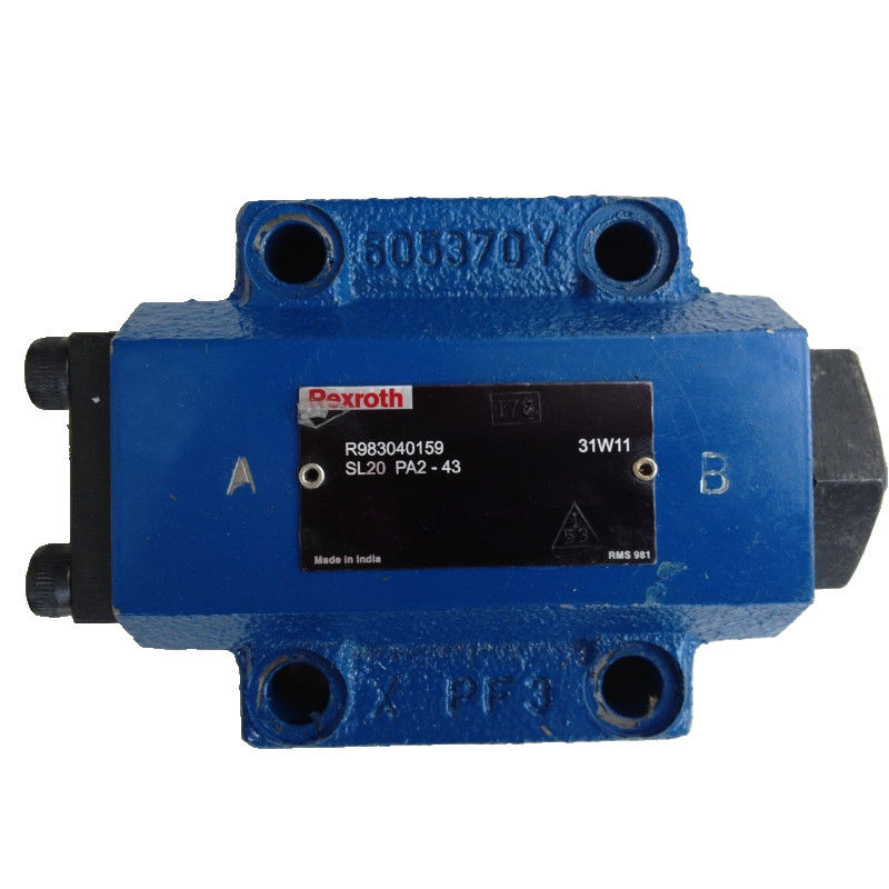 Rexroth Direction Valve SL20PA2-43 Blue High Reliability Precise Control Flexible Application Long Service Life Cast Iron