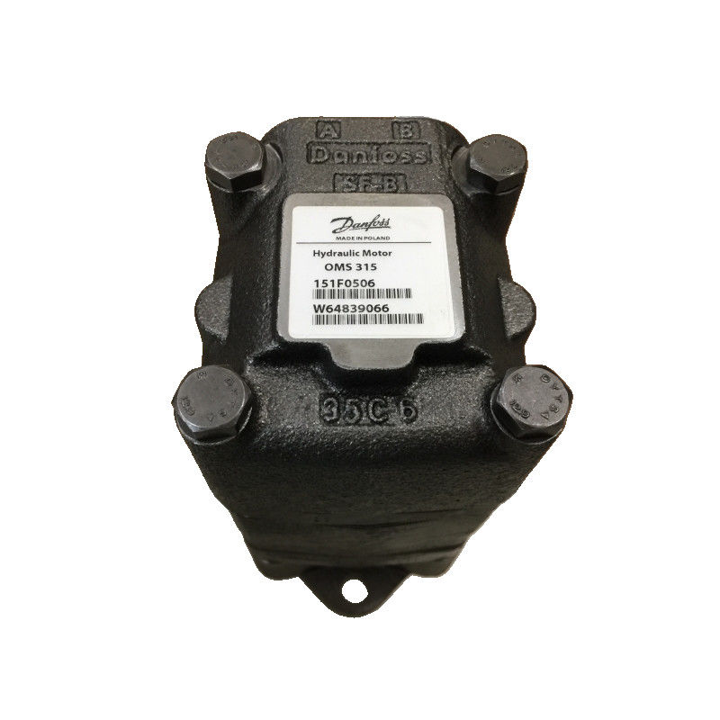 Danfoss Hydraulic Motor OMS315151F0506 Black And Silver High Starting Torque Flexible And Diverse Energy Efficient Cast Iron 315 Cm³/rev