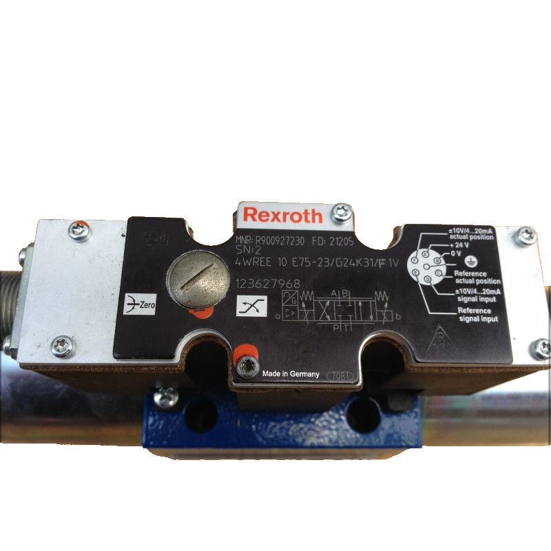 Rexroth Direction Valve 4WREE10E75-23/G24K31/F1V With Maximum Pressure And Nominal Flow Rate