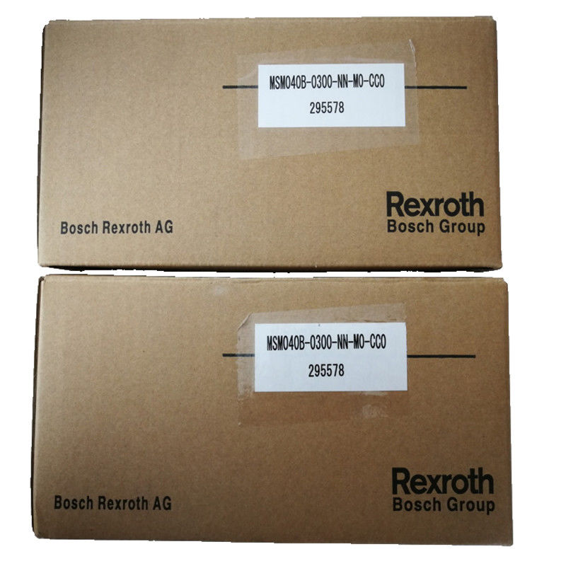 Rexroth Motor MSM040B-0300-NN-M0-CC0 White High Power Density Flexibility Safety Overload Protection Environmental Compatibility