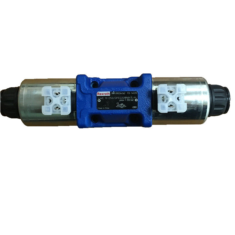 Rexroth Solenoid Valve Blue 4WE10D50/OFEG220N9K4/M Blue 0-40 L/min Cast Iron Energy Saving Energy Saving And Environmental Protection Environmental Protection