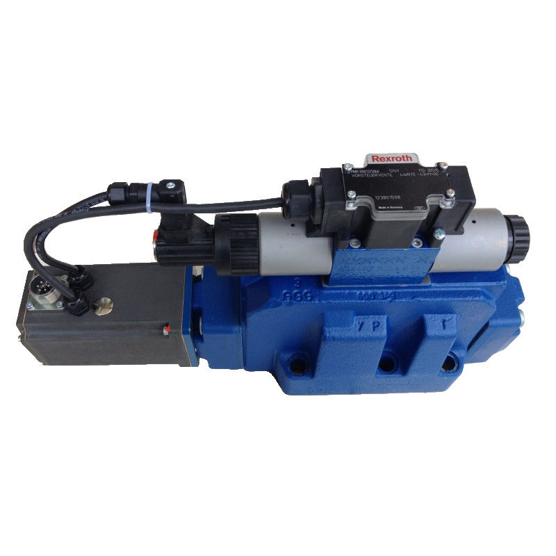 Rexroth Proportional Valve 4WRTE27W8-500L-43 6EG24EK31 F1M Blue High Reliability Fast Response Long Life Energy-Saving High Efficiency