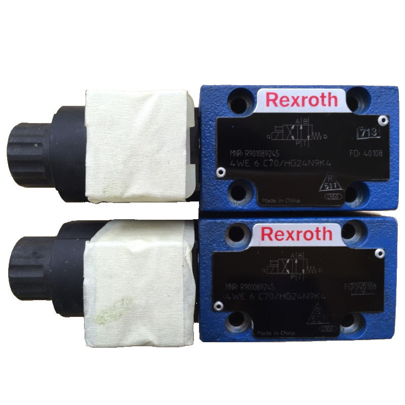 Rexroth Direction Valve 4WE6C70/HG24N9K4 Concealed Manual Override For Emergency Operation
