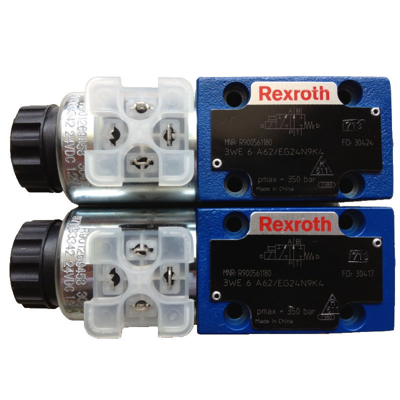 Rexroth Direction Valve 3WE6A6X/EG24N9K4 Lightweight And NBR Seals For Various Hydraulic Fluids