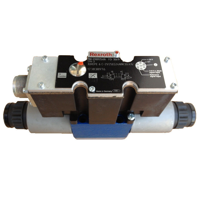 Rexroth Direction Valve 3DREPE6C-2X/25EG24N9K31/A1V 60 L/Min Flow Rate For Significant Hydraulic Fluid Movement