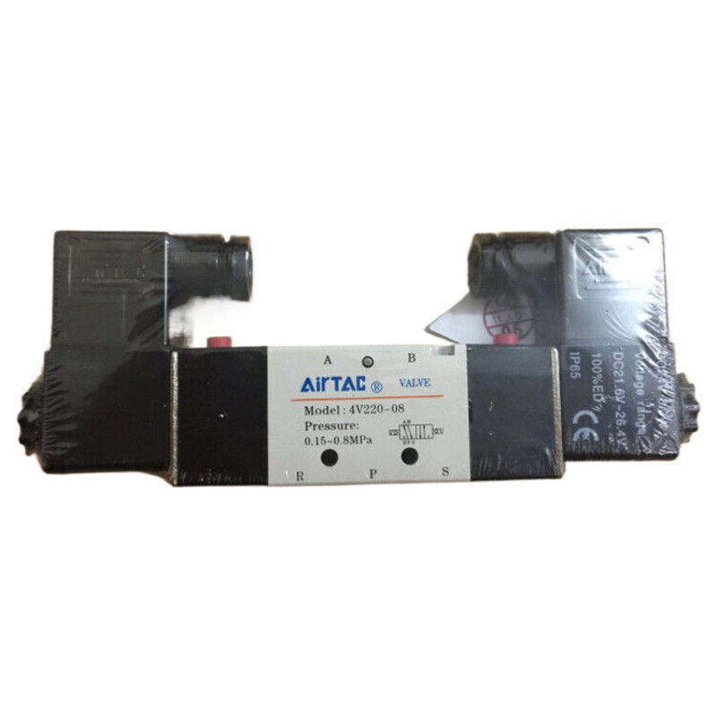 Airtac 4V220-08 Hydraulic Solenoid Valve High Quality 100% New Original