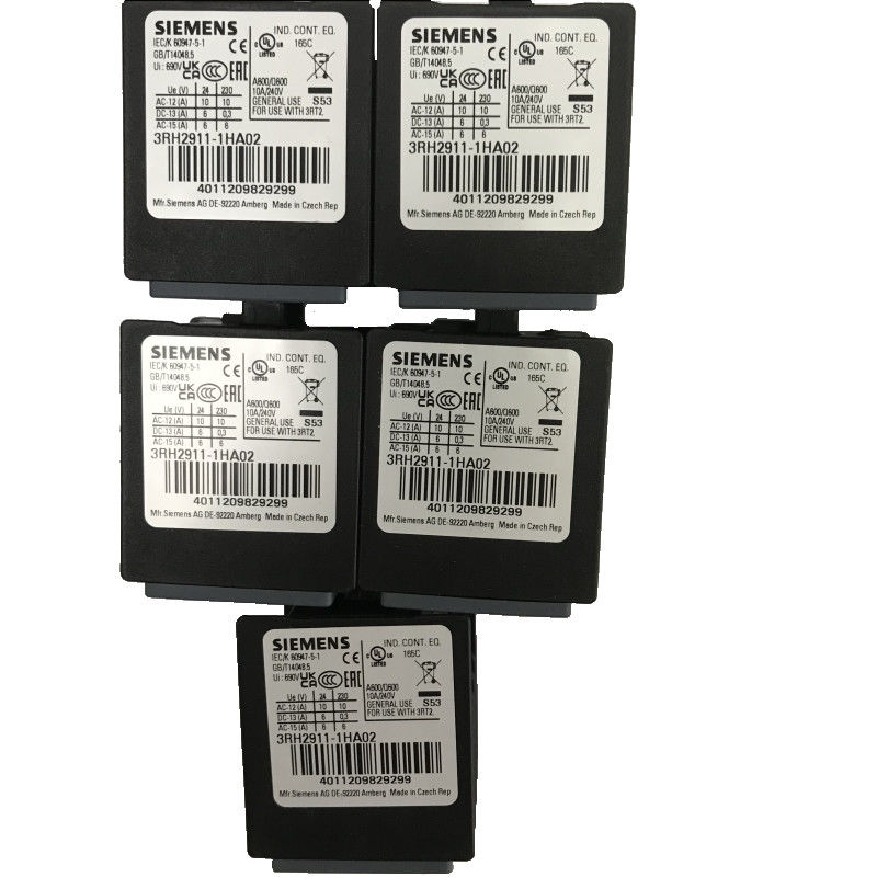 Siemens 3RH2911-1HA02 Auxiliary Switch Designed for with Siemens 3RT2 and 3RH2 Contactors