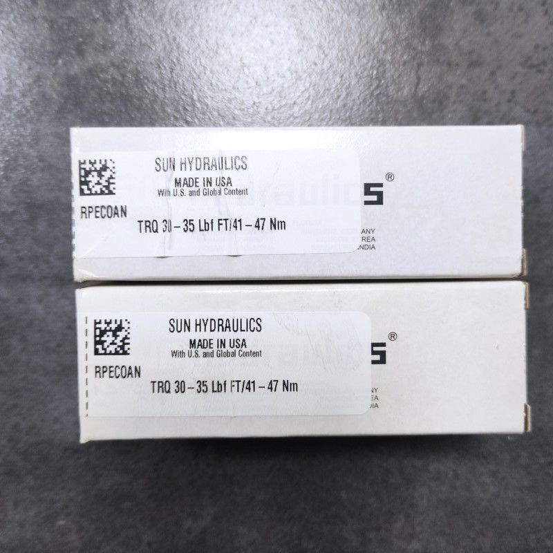 Cartridge Hydraulic Valve Relief Valve Pilot-operated Balanced Piston Valve Sun Hydraulics RPEC-LAN