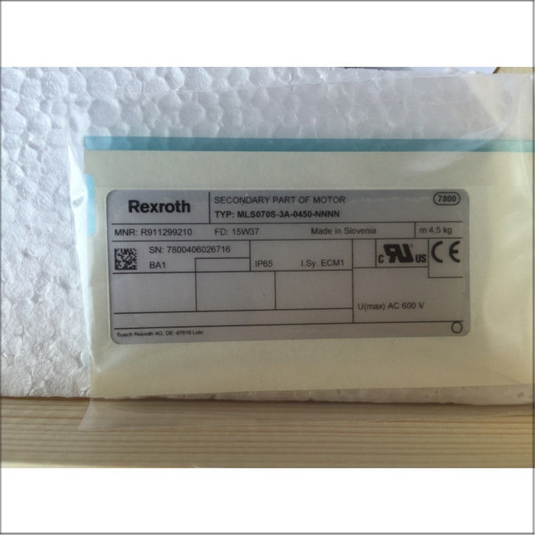 Rexroth SECOND PART LINEAR MOTOR MLS070S-3A-0450-NNNN 450 Width 4,6 Productgroup ID