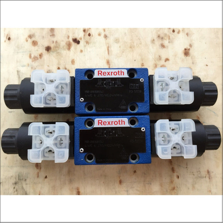 Rexroth Direction Valve 4WE6J7X/HG24N9K4 Subplate Mounting Connector 3-Pole (2 + PE)